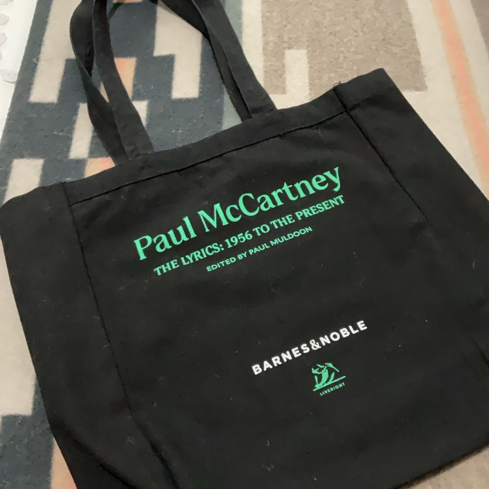 Barnes & Noble Black Tote Bag
